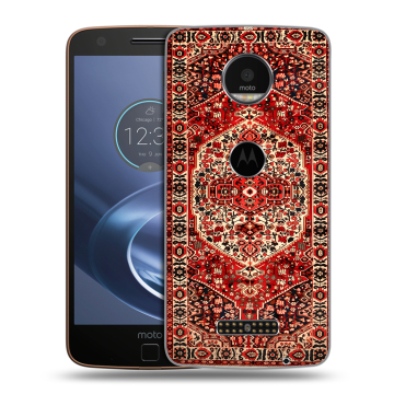 Пластиковый чехол на Lenovo Moto Z с принтом Ковер