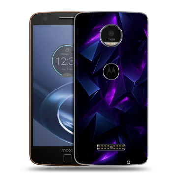 Пластиковый чехол на Lenovo Moto Z с принтом Абстракиция