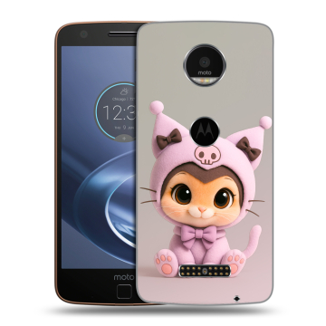 Пластиковый чехол на Lenovo Moto Z с принтом Куроми Kuromi 