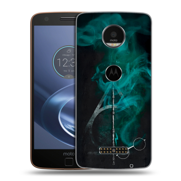 Пластиковый чехол на Lenovo Moto Z с принтом Гарри Поттер Harry Potter