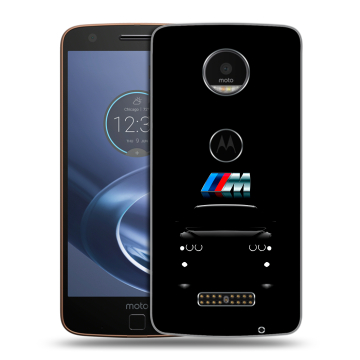 Пластиковый чехол на Lenovo Moto Z с принтом БМВ BMW