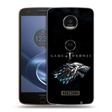 Пластиковый чехол на Lenovo Moto Z с принтом Игра Престолов Game Thrones