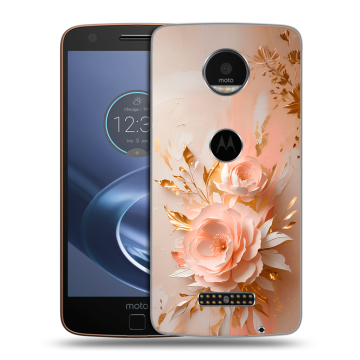 Пластиковый чехол на Lenovo Moto Z с принтом женский