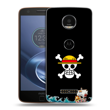 Пластиковый чехол на Lenovo Moto Z с принтом One Piece Ван Пис