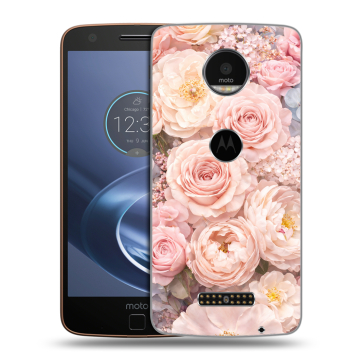 Пластиковый чехол на Lenovo Moto Z с принтом женский