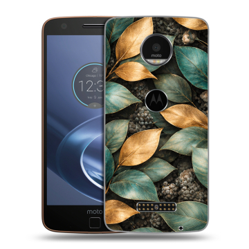 Пластиковый чехол на Lenovo Moto Z с принтом женский