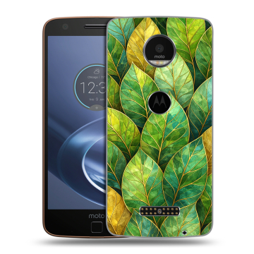 Пластиковый чехол на Lenovo Moto Z с принтом женский