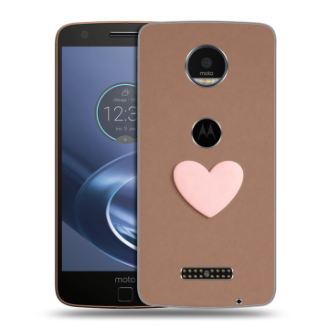 Пластиковый чехол на Lenovo Moto Z с принтом женский