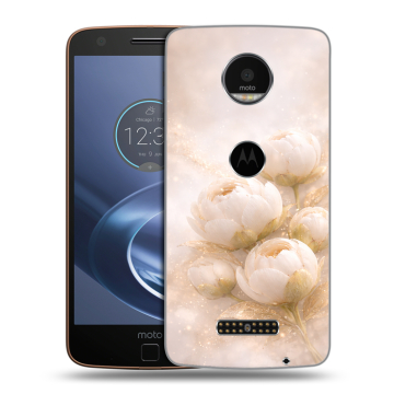 Пластиковый чехол на Lenovo Moto Z с принтом женский