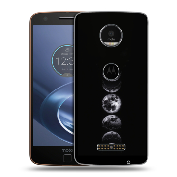 Пластиковый чехол на Lenovo Moto Z с принтом женский