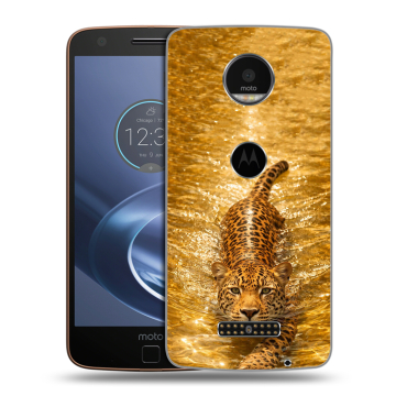 Пластиковый чехол на Lenovo Moto Z с принтом женский
