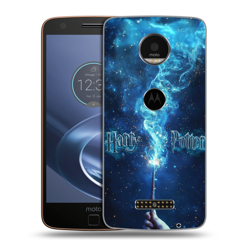 Пластиковый чехол на Lenovo Moto Z с принтом Harry Potter Гарри Поттер Пластиковый чехол на Lenovo Moto Z с принтом Harry Potter Гарри Поттер
