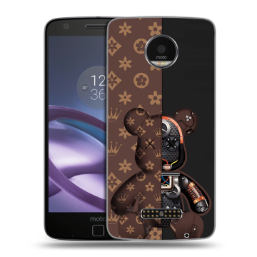 Пластиковый чехол на Lenovo Moto Z Force с принтом Луи робот Пластиковый чехол на Lenovo Moto Z Force с принтом Луи робот