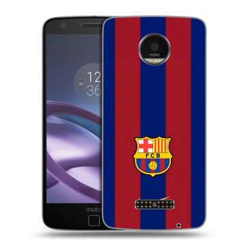 Пластиковый чехол на Lenovo Moto Z Force с принтом Барселона Barcelona Пластиковый чехол на Lenovo Moto Z Force с принтом Барселона Barcelona