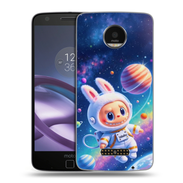 Пластиковый чехол на Lenovo Moto Z Force с принтом Labubu Лабубу Пластиковый чехол на Lenovo Moto Z Force с принтом Labubu Лабубу