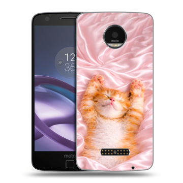 Пластиковый чехол на Lenovo Moto Z Force с принтом женский Пластиковый чехол на Lenovo Moto Z Force с принтом женский