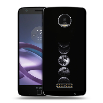 Пластиковый чехол на Lenovo Moto Z Force с принтом женский Пластиковый чехол на Lenovo Moto Z Force с принтом женский