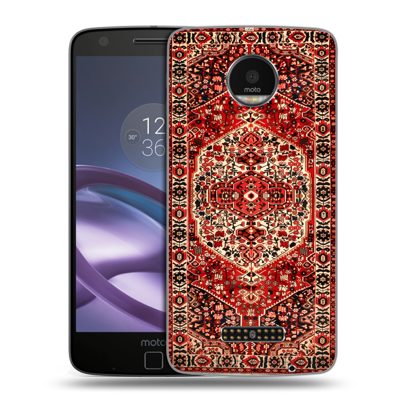 Пластиковый чехол на Lenovo Moto Z Force с принтом Ковер Пластиковый чехол на Lenovo Moto Z Force с принтом Ковер