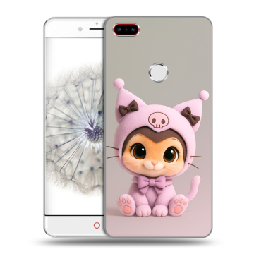 Пластиковый чехол на ZTE Nubia Z11 с принтом Куроми Kuromi 