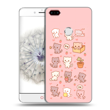 Пластиковый чехол на ZTE Nubia Z11 с принтом Hello Kitty Хелоу Кити Пластиковый чехол на ZTE Nubia Z11 с принтом Hello Kitty Хелоу Кити