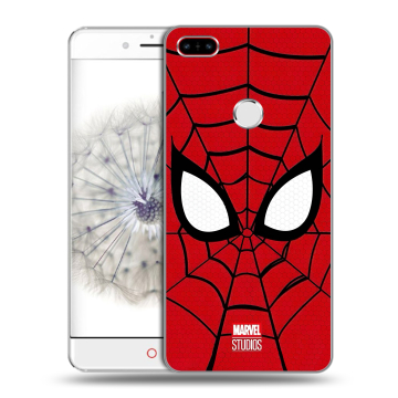 Пластиковый чехол на ZTE Nubia Z11 с принтом человек паук spiderman Пластиковый чехол на ZTE Nubia Z11 с принтом человек паук spiderman