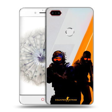 Пластиковый чехол на ZTE Nubia Z11 с принтом Контер страйк Counter strike Пластиковый чехол на ZTE Nubia Z11 с принтом Контер страйк Counter strike