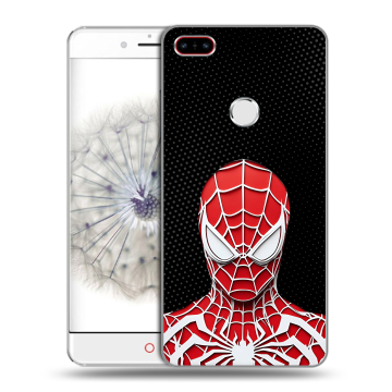 Пластиковый чехол на ZTE Nubia Z11 с принтом человек паук spiderman Пластиковый чехол на ZTE Nubia Z11 с принтом человек паук spiderman