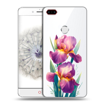 Пластиковый чехол на ZTE Nubia Z11 с принтом Цветы орхидеи