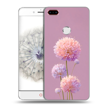Пластиковый чехол на ZTE Nubia Z11 с принтом Цветы