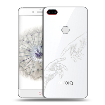 Пластиковый чехол на ZTE Nubia Z11 с принтом Сотворение мира