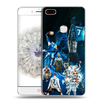 Пластиковый чехол на ZTE Nubia Z11 с принтом Реал Роналдо Пластиковый чехол на ZTE Nubia Z11 с принтом Реал Роналдо