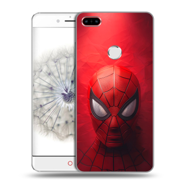 Пластиковый чехол на ZTE Nubia Z11 с принтом Spiderman Человек паук
