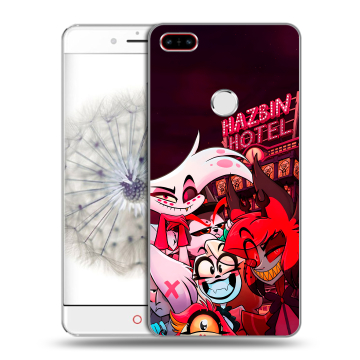 Пластиковый чехол на ZTE Nubia Z11 с принтом Hazbin Hotel Отель Хазбин Пластиковый чехол на ZTE Nubia Z11 с принтом Hazbin Hotel Отель Хазбин