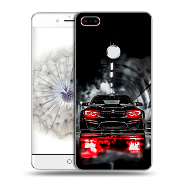 Пластиковый чехол на ZTE Nubia Z11 с принтом BMW БМВ Пластиковый чехол на ZTE Nubia Z11 с принтом BMW БМВ