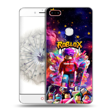 Пластиковый чехол на ZTE Nubia Z11 с принтом Roblox Роблокс Пластиковый чехол на ZTE Nubia Z11 с принтом Roblox Роблокс