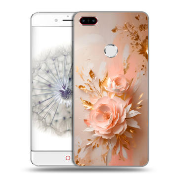 Пластиковый чехол на ZTE Nubia Z11 с принтом женский