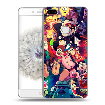 Пластиковый чехол на ZTE Nubia Z11 с принтом Gravity Falls Гравити Фолз