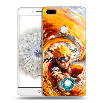 Пластиковый чехол на ZTE Nubia Z11 с принтом Аниме Наруто Naruto