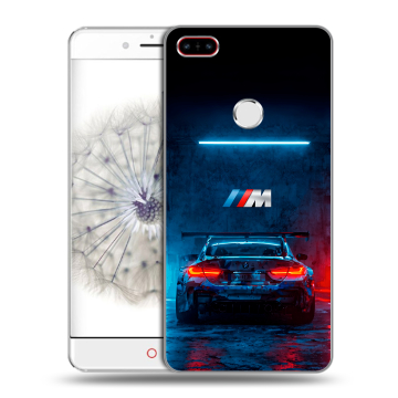 Пластиковый чехол на ZTE Nubia Z11 с принтом BMW БМВ