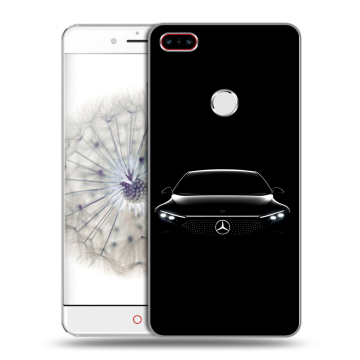 Пластиковый чехол на ZTE Nubia Z11 с принтом Mercedes Мерседес