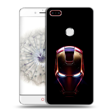 Пластиковый чехол на ZTE Nubia Z11 с принтом IronMan Железный человек