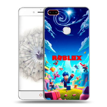 Пластиковый чехол на ZTE Nubia Z11 с принтом Roblox Роблокс Пластиковый чехол на ZTE Nubia Z11 с принтом Roblox Роблокс