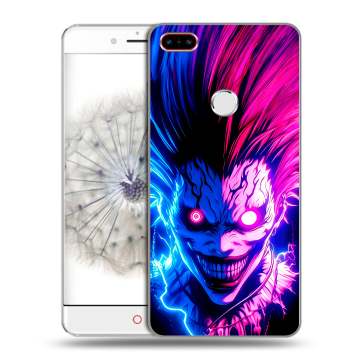 Пластиковый чехол на ZTE Nubia Z11 с принтом Death note Тетрадь смерти