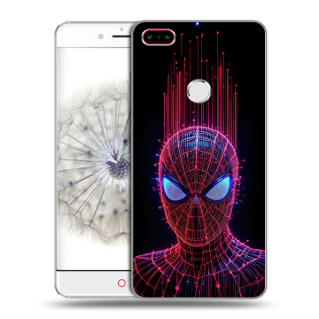 Пластиковый чехол на ZTE Nubia Z11 с принтом Spiderman Человек паук