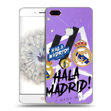 Пластиковый чехол на ZTE Nubia Z11 с принтом Real Madrid Реал Мадрид