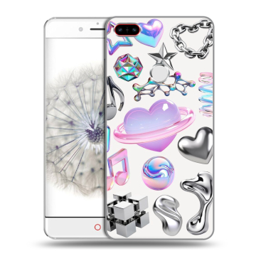Пластиковый чехол на ZTE Nubia Z11 с принтом Y2K Пластиковый чехол на ZTE Nubia Z11 с принтом Y2K