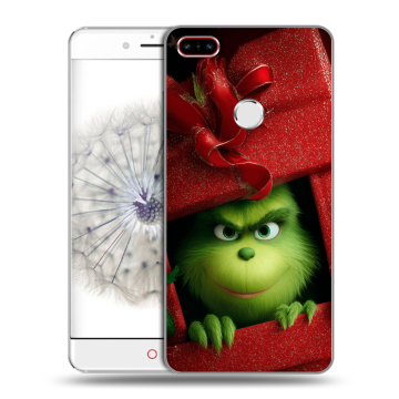 Пластиковый чехол на ZTE Nubia Z11 с принтом Новый год