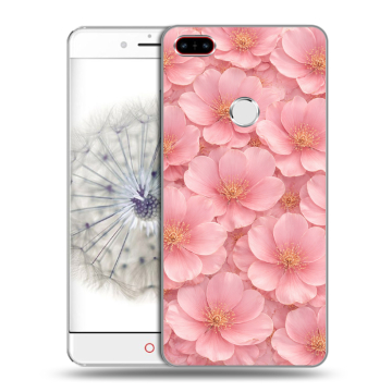 Пластиковый чехол на ZTE Nubia Z11 с принтом женский
