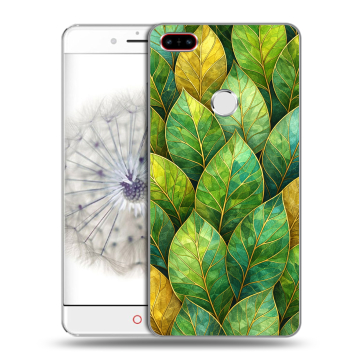 Пластиковый чехол на ZTE Nubia Z11 с принтом женский