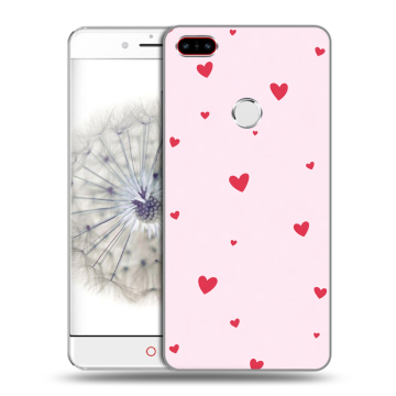 Пластиковый чехол на ZTE Nubia Z11 с принтом для девочек